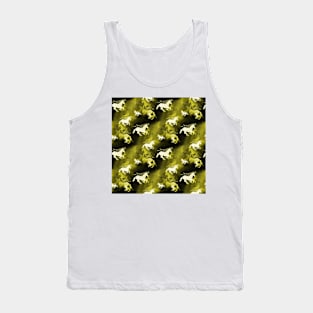 Gold Unicorns Tank Top